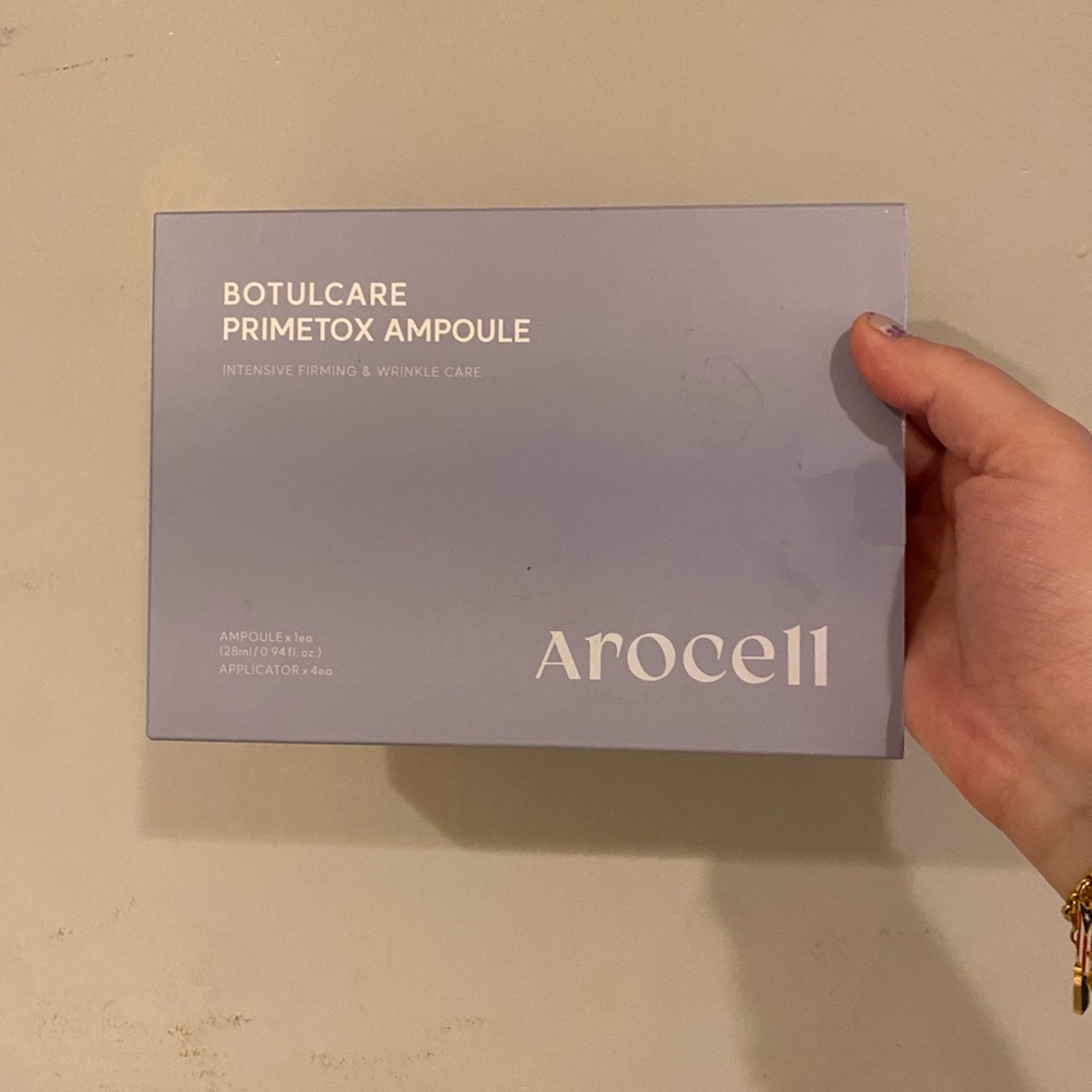 Korean skincare Arocell Botulcare Primetox Ampoule - Lavender Firming Treatment